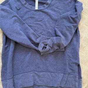 ATHLETA Blue Speckled Sweatshirt